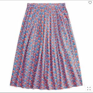 BRAND NEW Jcrew X Liberty midi skirt!